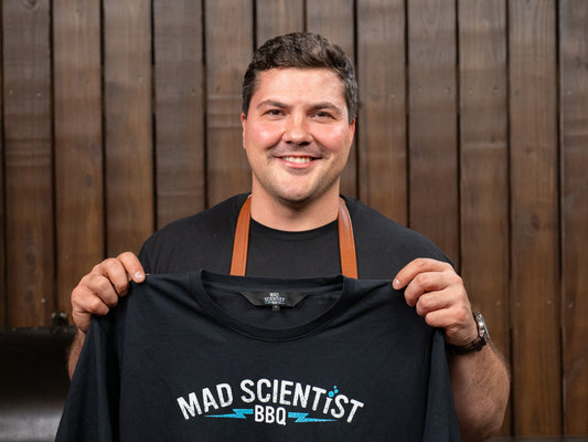 Mad Scientist BBQ Premium Logo Tee