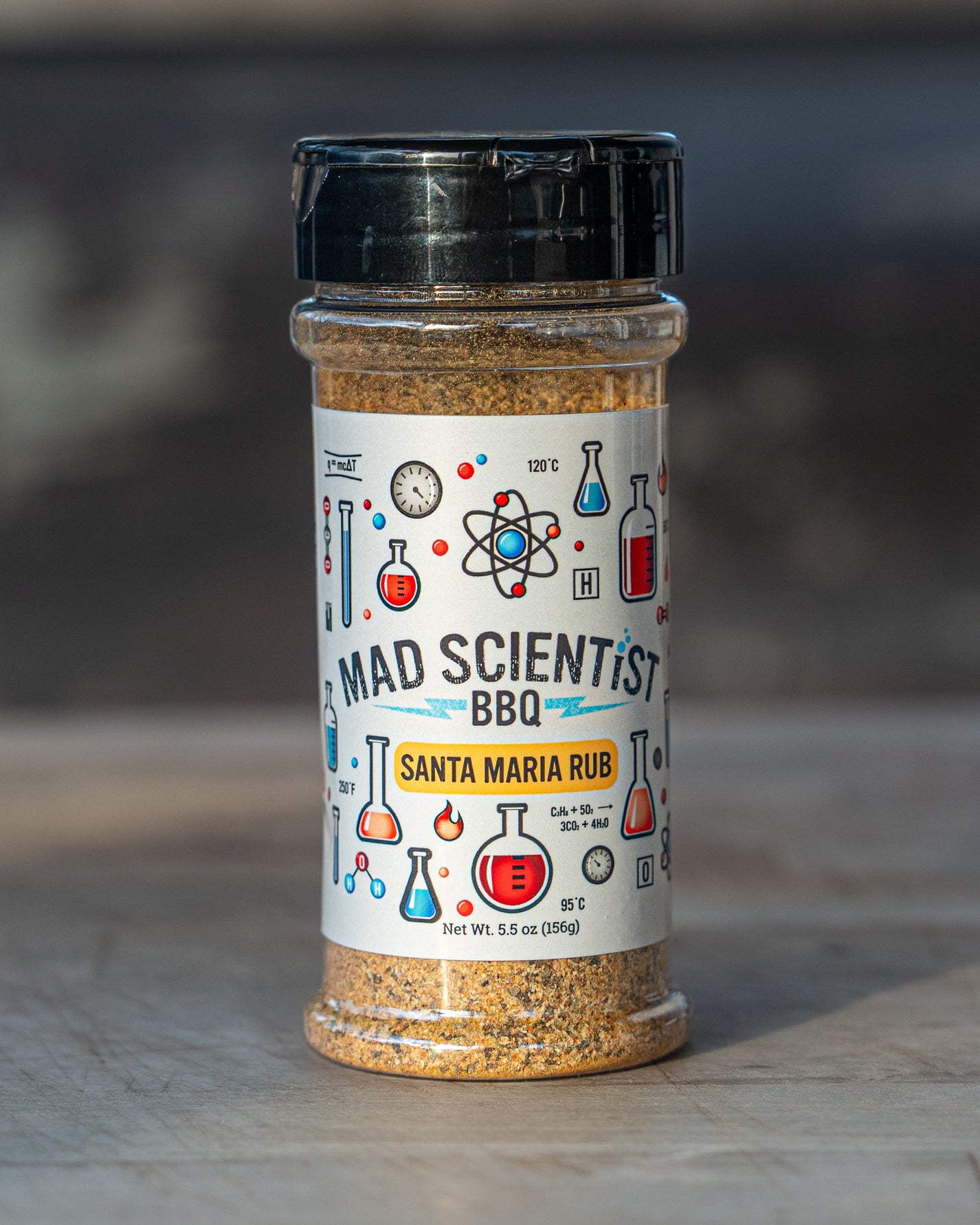 Santa Maria Rub Mad Scientist BBQ