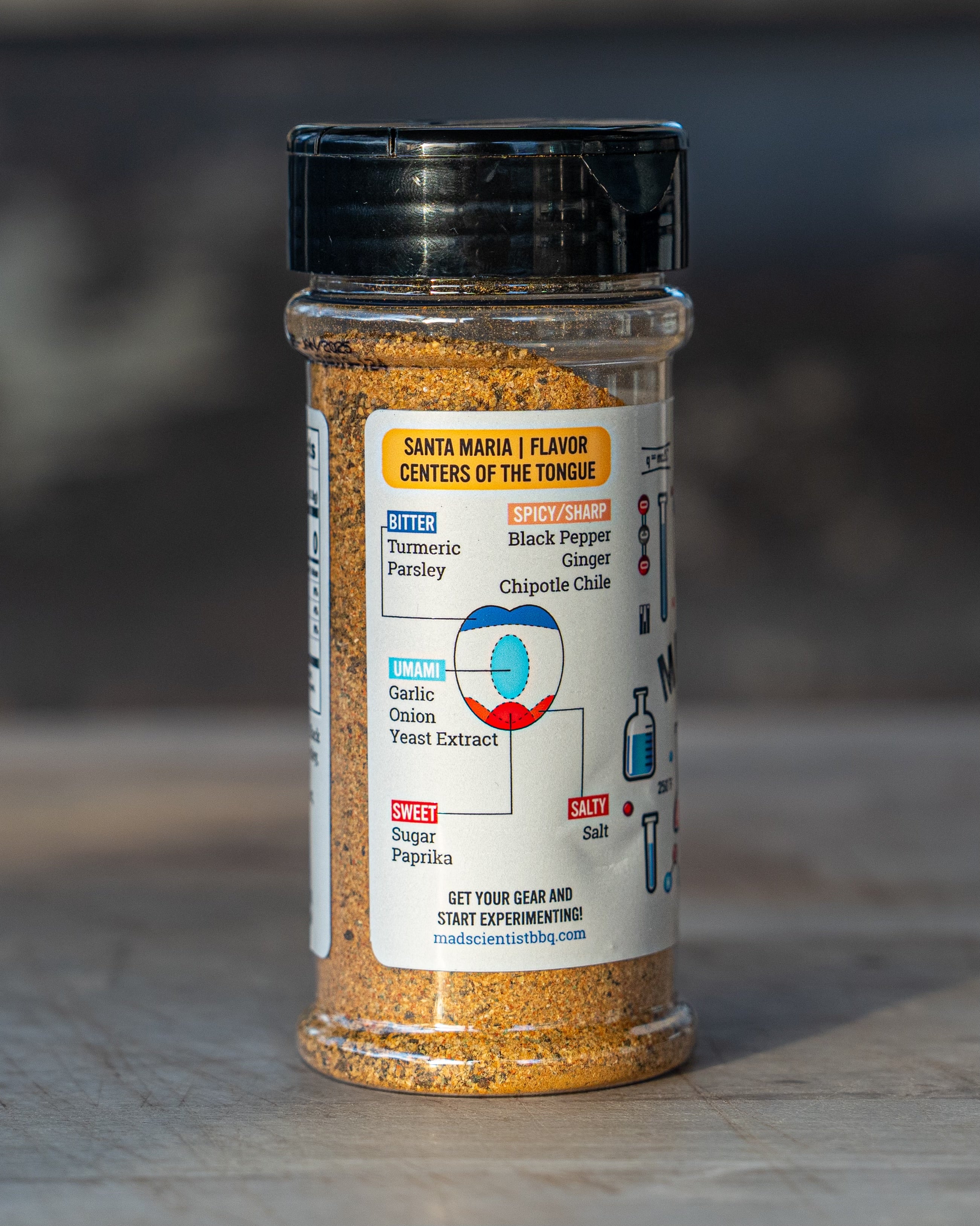 Santa Maria Rub Mad Scientist BBQ