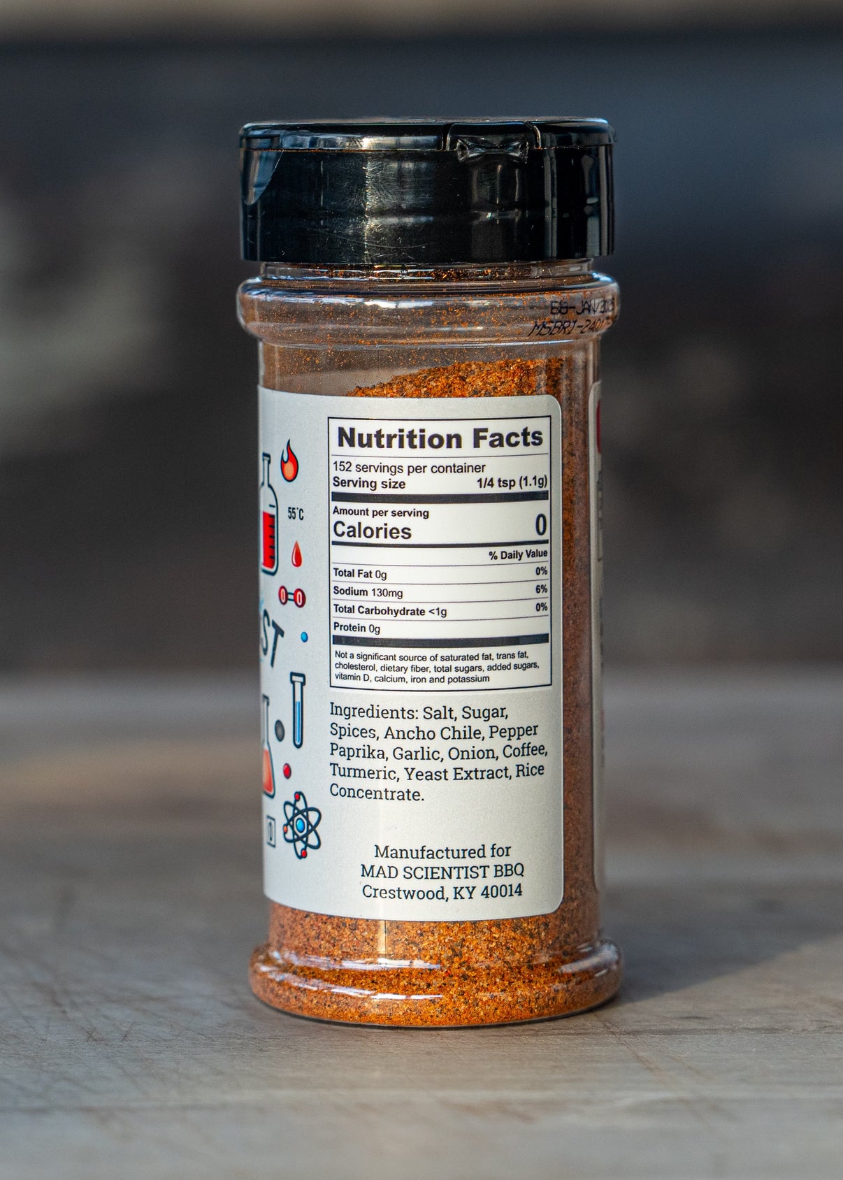 Brisket Rub Mad Scientist BBQ