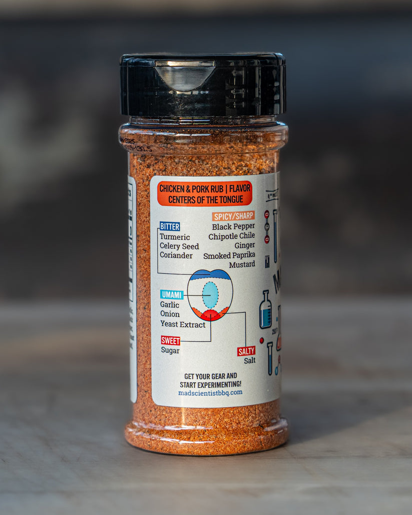 Chicken & Pork Rub Mad Scientist BBQ