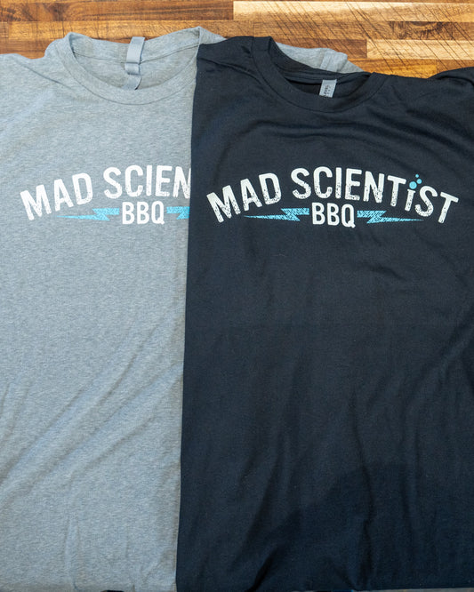 Mad Scientist BBQ Logo Tee