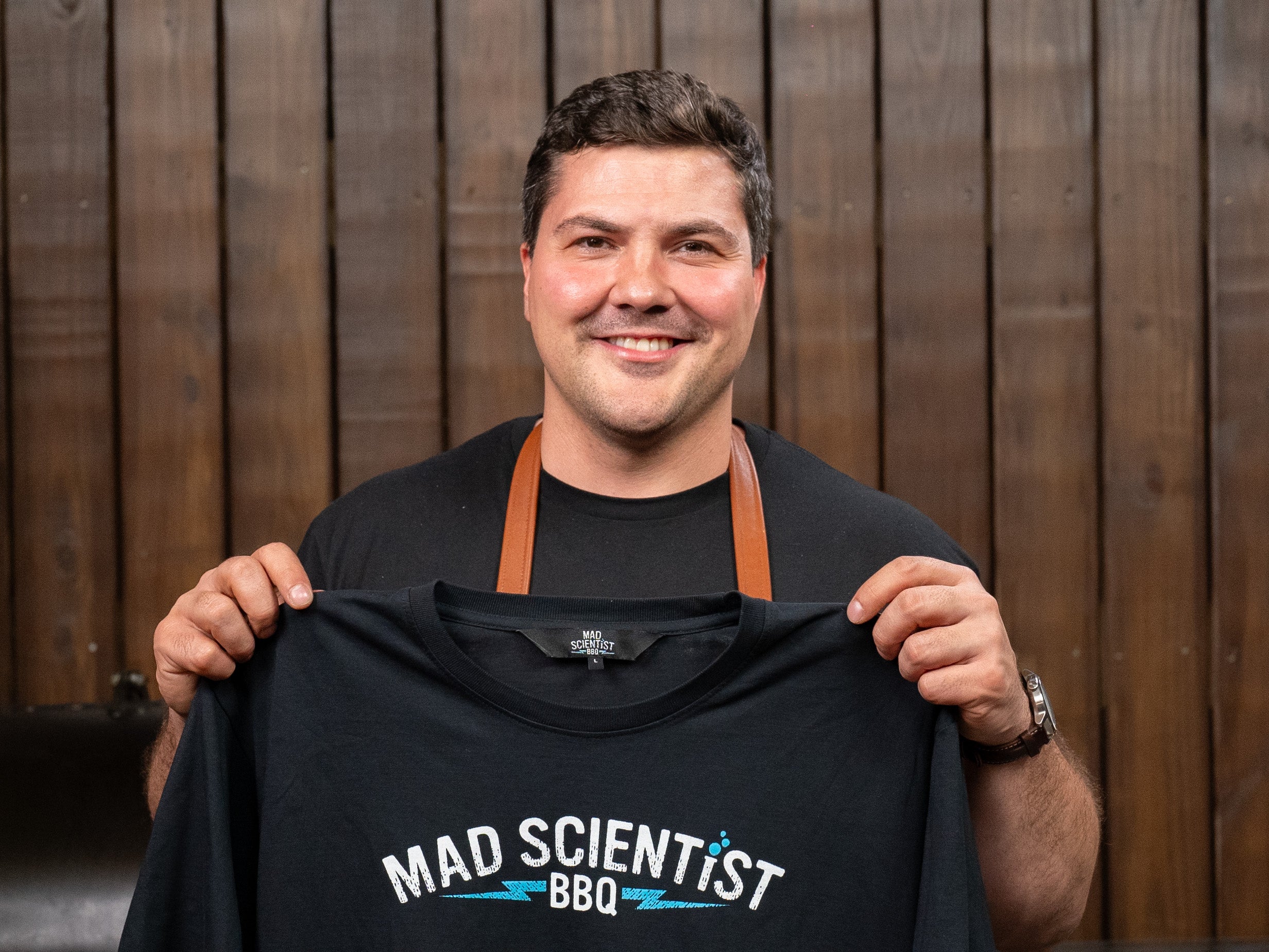 Mad Scientist BBQ Premium Logo Tee Mad scientist bbq premium logo tee